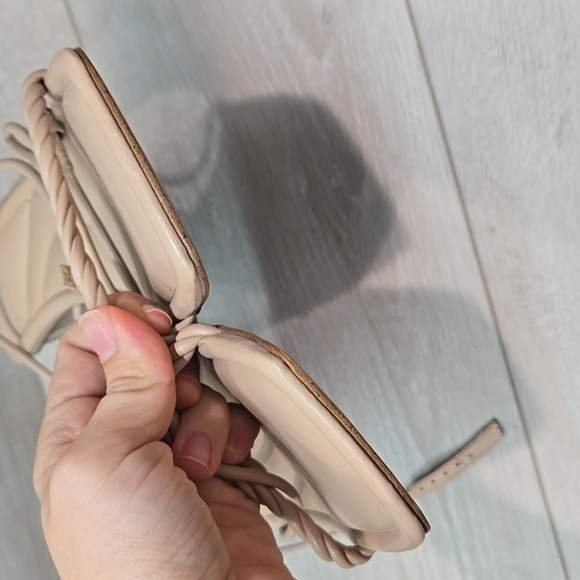 Marck Fisher Women Malyn Square Toe Heels Lace Up Shoes Sandals Sz 11M - Picture 4 of 12